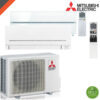 Mitsubishi dual split ln ap 9 12 btu mxz 2f42vf