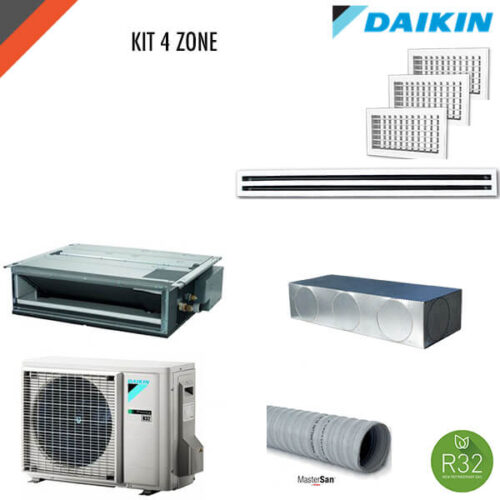 Daikin mono canalizzato quattro zone