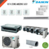 Daikin mono canalizzato quattro zone Airzone